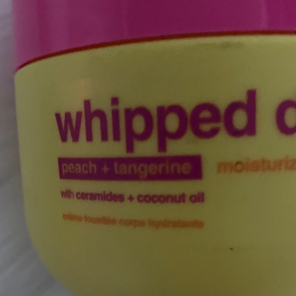 whipped dream Peach Tangerine Moisturizing Body Whip 8.5 oz new